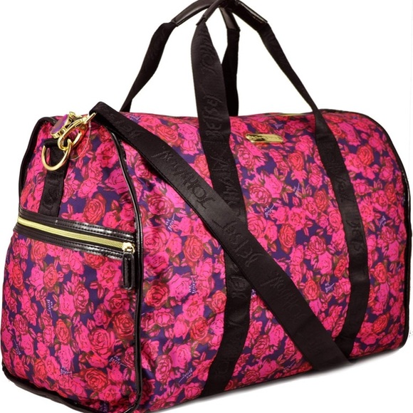 Betsey Johnson midnight express weekender - Picture 4 of 8